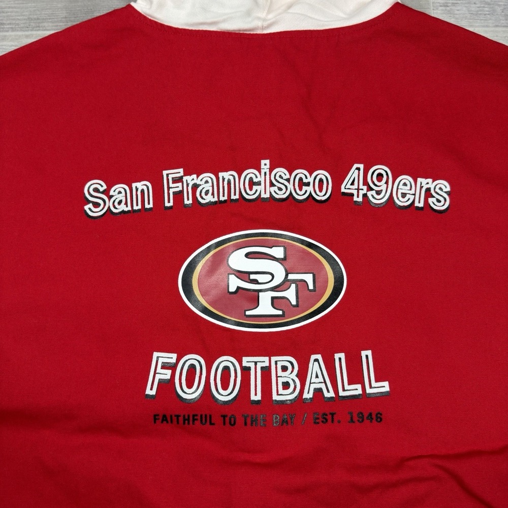 Darius Rucker Collection x Fanatics SF 49ers Full-Snap Hoodie Jacket – Size XL - Picture 9 of 11
